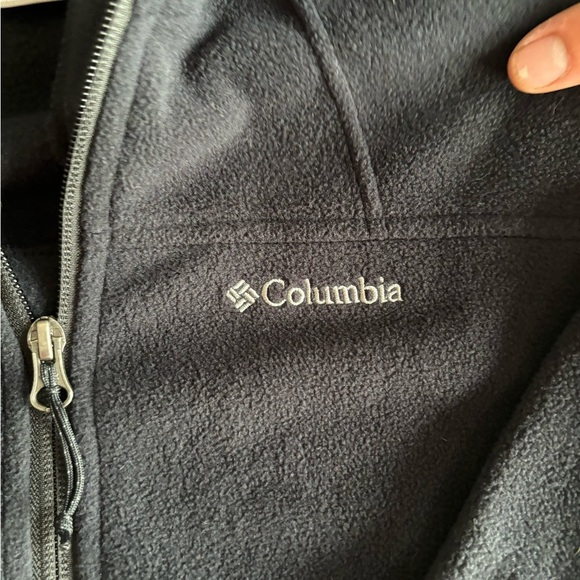 men columbia fleece steens 2.0 jacket xs Black NWOT Double Pockets Zip Comfy War - Picture 7 of 13
